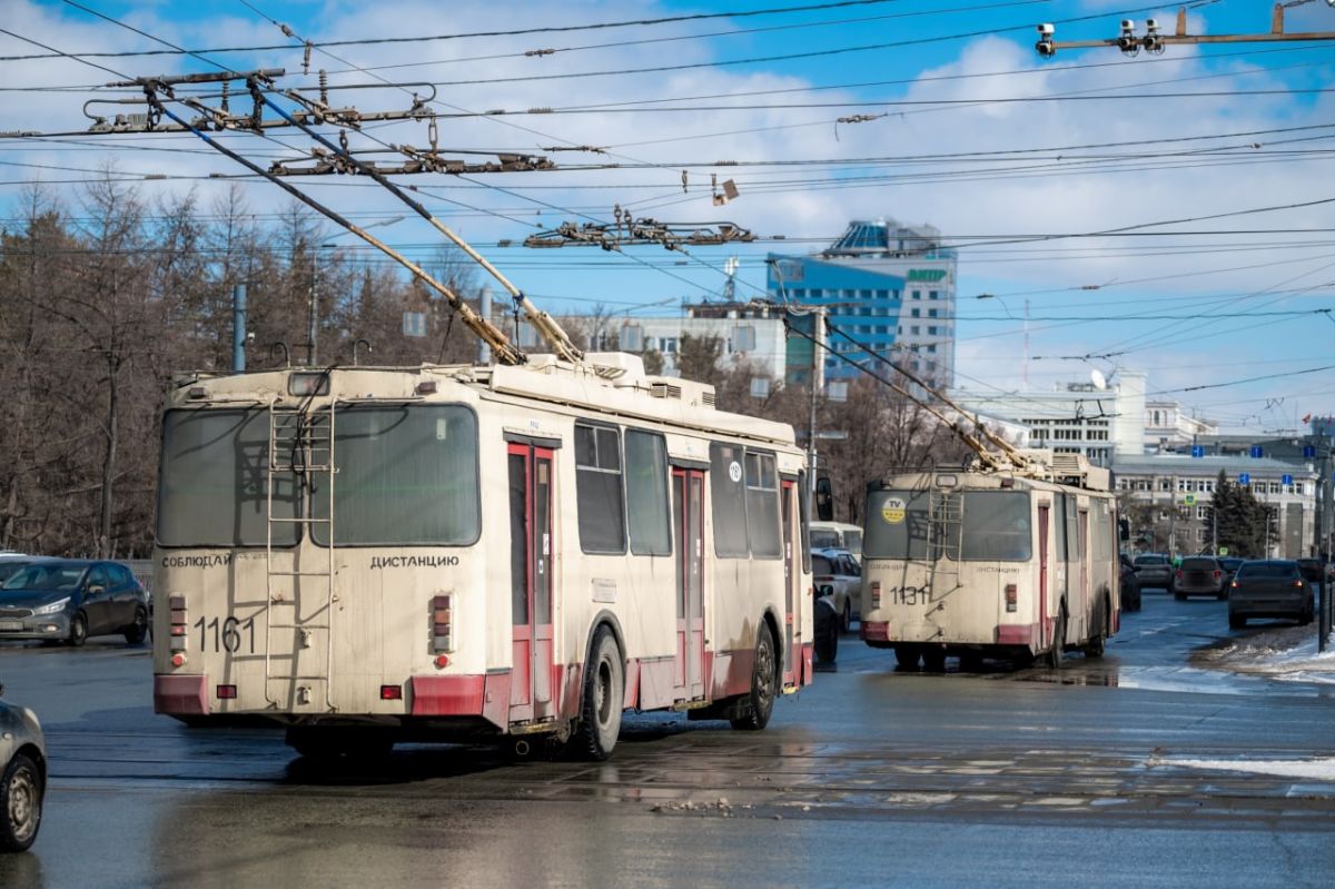 На АМЗ в Челябинске ограничат движение ради нового троллейбусного маршрута*1