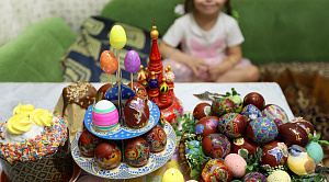 В шесть раз увеличился спрос на украшенные пасхальные яйца в Челябинске