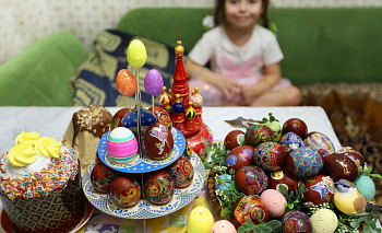 В шесть раз увеличился спрос на украшенные пасхальные яйца в Челябинске